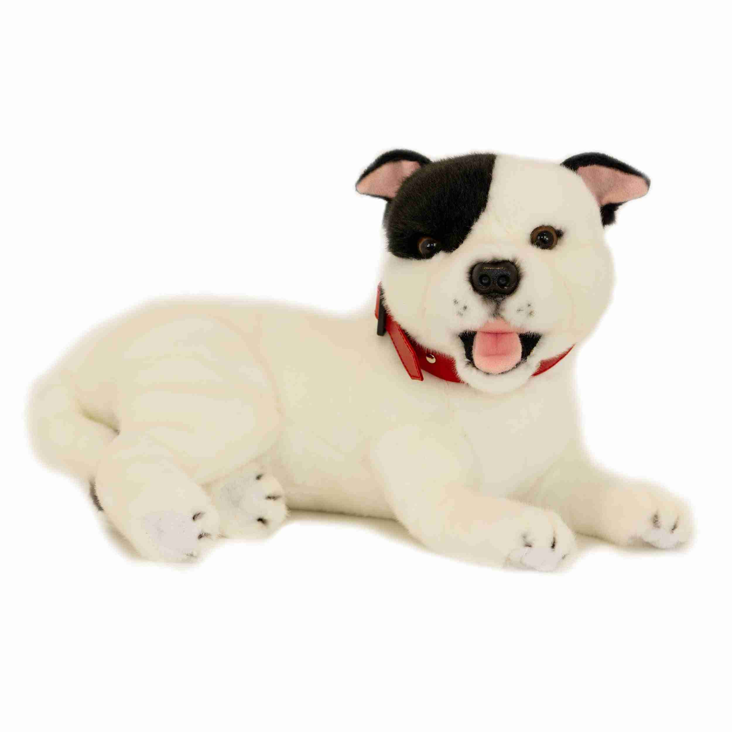 Loki the Staffordshire Bull Terrier plush dog soft toy, cuddly Staffy