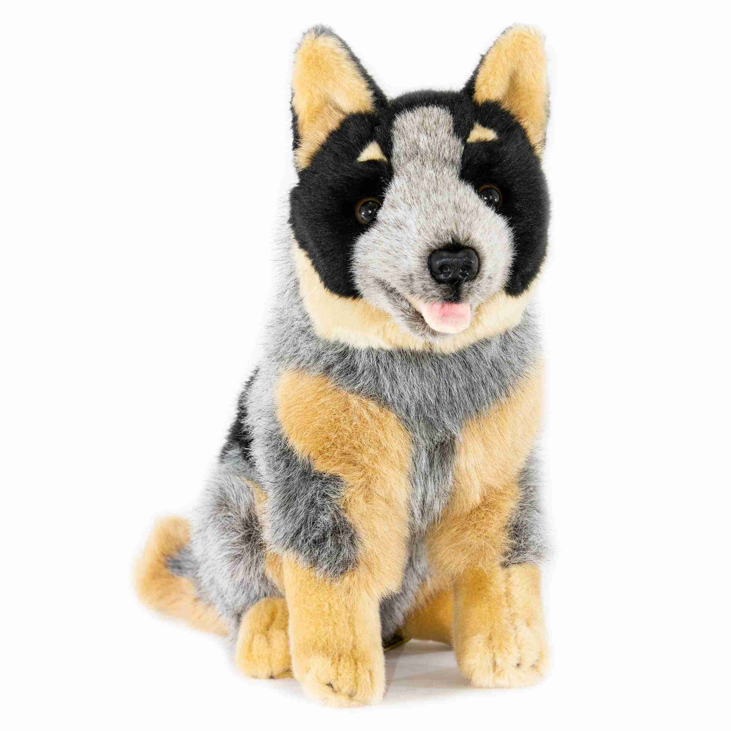 Marshall the Australian Cattle Dog plush soft toy, Blue Heeler stuffed